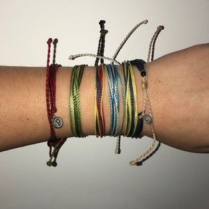 Pura Vida Bracelets stack